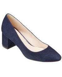 cole haan blue heels